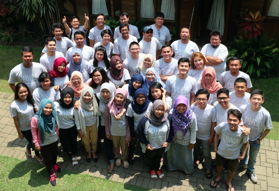Anak-anak muda bekerja dengan passion dan memberikan values