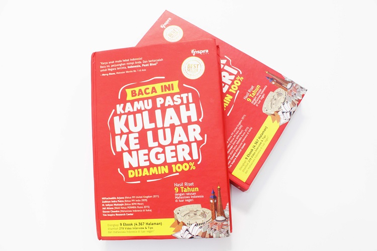 Jual Buku Panduan Kuliah ke Luar Negeri di Malang Hub 089519229936