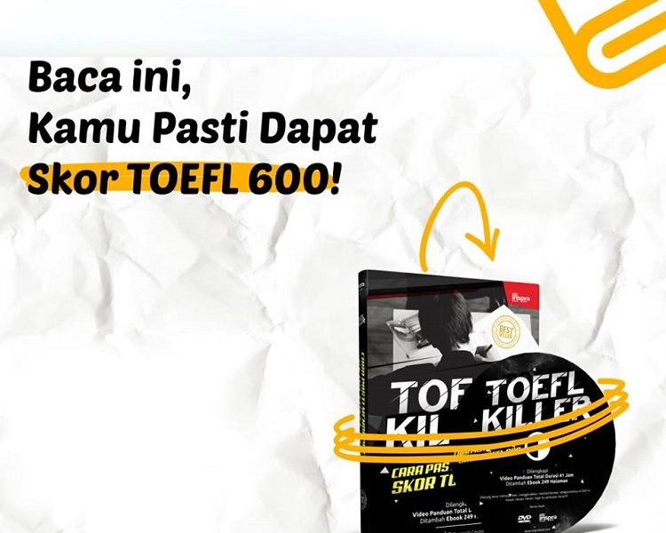 Segera Pesan Buku TOEFL Killer dari Inspirabook!