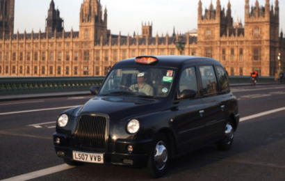 Black Cab Taxi di London