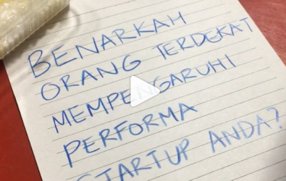 Benarkah Orang Terdekat Mempengaruhi Performa Startup Anda