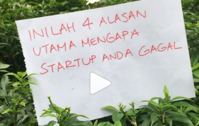 Inilah 4 Alasan Utama Mengapa Startup Anda Gagal