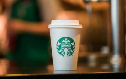 Brand Kopi Starbuck yang mendunia.