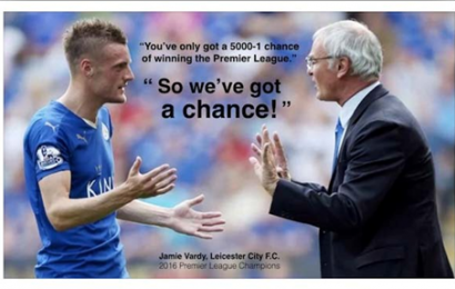 Kisah Jamie Vardy, dari Underdog Menjadi Sang Juara